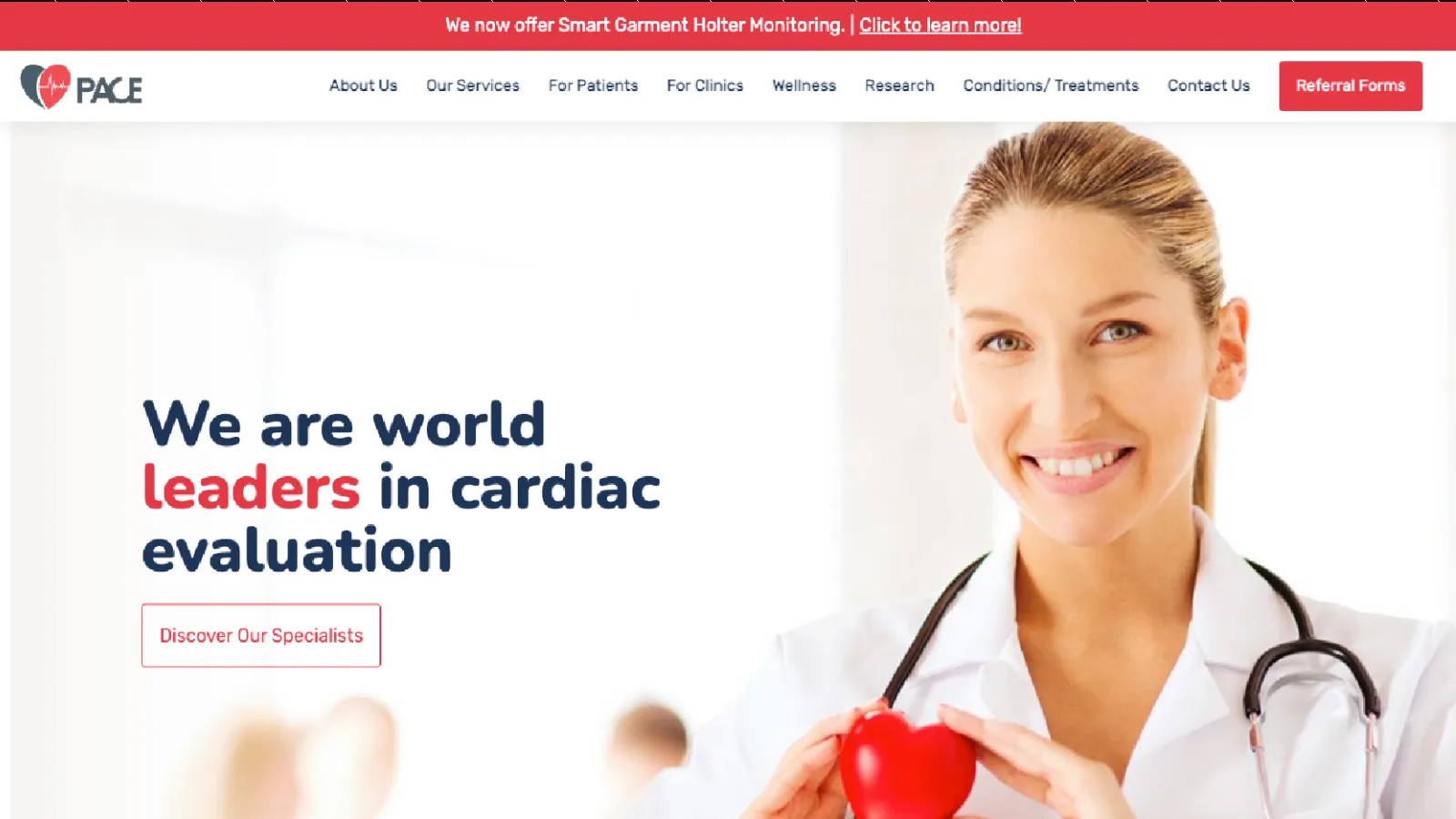 World Leaders in Cardiac Evaluation, Now Online